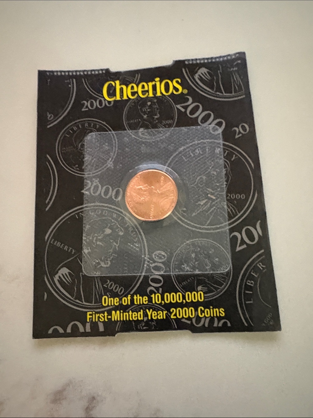 2000 First-Minted Penny Collectible - Copper
